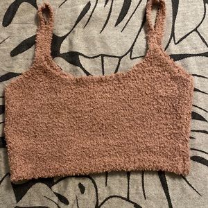 Cozy knit bralette